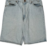 Levis Denim Shorts - 34W 10L Light Wash Cotton