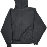 Vintage Premium Reverse Weave Champion Hoodie - Small Black Cotton