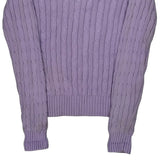 Ralph Lauren Jumper - XL Purple Cotton