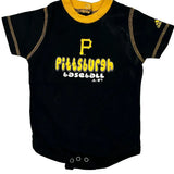 Age 12 Months Pittsburgh Baseball Adidas Top - 4XS Black Cotton