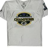 Green Bay Packers N.F.L. Team Apparel Nfl Football Jersey - Large White Polyester