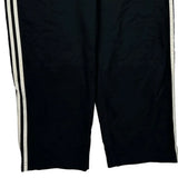 Adidas Track Pants - Medium Black Cotton
