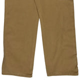 Wrangler Double Knee Carpenter Trousers - 33W 32L Brown Cotton