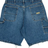 Wrangler Carpenter Shorts - 38W 11L Blue Denim