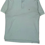 Tommy Hilfiger Polo Shirt - Large Green Cotton