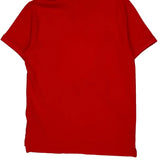 Polo By Ralph Lauren Slim Fit Polo Shirt - Medium Red Cotton