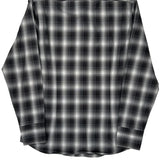 Boss Checked Shirt - Medium White Cotton