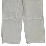 Dickies Double Knee Carpenter Trousers - 31W 32L White Cotton