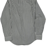 Polo By Ralph Lauren Striped Shirt - Small Black & White Cotton