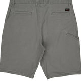 Dickies Chino Shorts - 32W 9L Grey Cotton