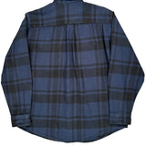 Dickies Checked Flannel Shirt - XL Black Cotton