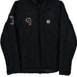 Rain Defender Carhartt Graphic Jacket - Small Black Polyester
