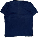 Tommy Hilfiger Polo Shirt - Large Blue Cotton