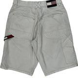 Tommy Hilfiger Carpenter Shorts - 28W 10L White Cotton