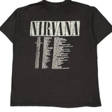 H&M Band T-Shirt - Medium Black Cotton