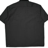 Dickies Short Sleeve Shirt - 2XL Black Polyester Blend