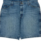 Wrangler Carpenter Shorts - 36W 10L Blue Cotton