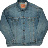 Levis Denim Jacket - Small Blue Denim