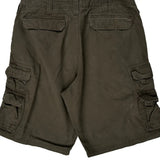 Lee Cargo Shorts - 34W 11L Brown Cotton
