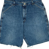 Wrangler Carpenter Shorts - 38W 11L Blue Denim