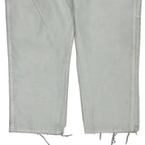 Wrangler Double Knee Carpenter Trousers - 32W 28L White Cotton