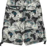Ecko Unltd Graphic Cargo Shorts - 32W 10L Multicoloured Cotton