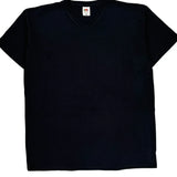 Fruit Of The Loom T-Shirt - XL Black Cotton