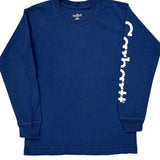 Age 4 Carhartt Long Sleeve T-Shirt - XS Blue Cotton