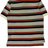 Tommy Hilfiger Striped Polo Shirt - Small Multicoloured Cotton