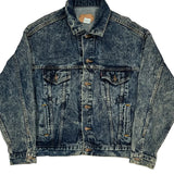 Levis Oversized Denim Jacket - XL Acid Wash Cotton