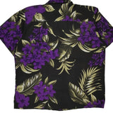 Favant Floral Hawaiian Shirt - XL Black Viscose