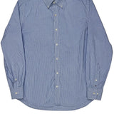 Tommy Hilfiger Checked Shirt - Medium Blue Cotton