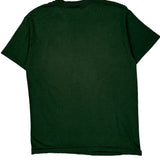 Green Bay Packers Champion Single Stitch T-Shirt - XL Yellow Cotton