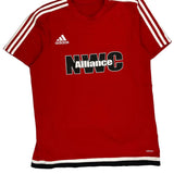 Nwc Alliance Adidas Graphic Football Shirt - Large Red Polyester