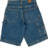 Age 14 Levis Cargo Denim Shorts - 26W 10L Blue Cotton