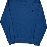 Polo By Ralph Lauren Sweater - XL Blue Cotton