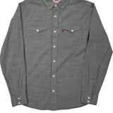 Levis Shirt - Small Grey Cotton