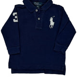Age 18 Months Polo By Ralph Lauren Polo Shirt - 3XS Navy Cotton