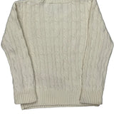 Age 6 Polo By Ralph Lauren Jumper - Small Cream Cotton