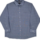 Tommy Hilfiger Checked Shirt - XL Blue Cotton