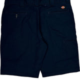Dickies Chino Shorts - 37W 10L Navy Cotton Blend
