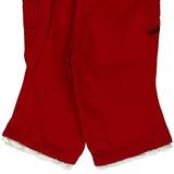 Age 6-12 Months Tommy Hilfiger Lace Cargo Shorts - Xxxx-Smallw 6L Red Cotton