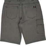 Dickies Shorts - 34W 11L Grey Cotton Blend