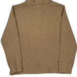 Age 8-10 Polo By Ralph Lauren 1/4 Zip - Small Beige Cotton