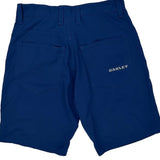 Oakley Shorts - 32W 9L Blue Polyester