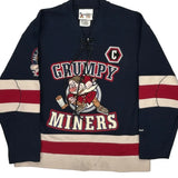 Grumpy Miners, Age 7-8 Disney Graphic Jersey - Medium Cream Polyester