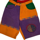 Unbranded Graphic Shorts - 28″ Waist Red Cotton