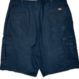 Dickies Cargo Shorts - 36W 11L Navy Cotton