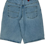 Bugle Boy Denim Shorts - 38W 12L Light Wash Cotton