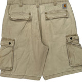 Carhartt Cargo Shorts - 34W 10L Beige Cotton
